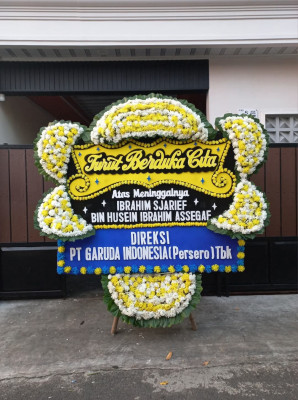 Papan Bunga Duka di Purwadadi