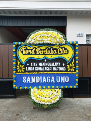 Papan Bunga Duka di Purwadadi