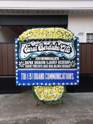 Papan Bunga Duka di Purwadadi
